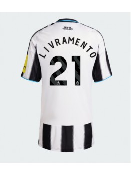 Billige Newcastle United Tino Livramento #21 Hjemmedrakt Dame 2025-26 Kortermet